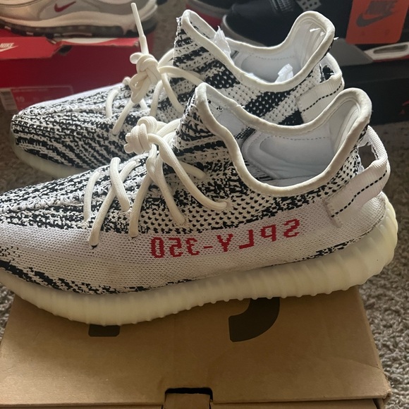 size 13 zebra yeezy